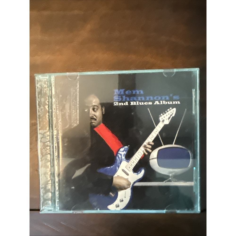 Mem Shannon 2nd Blues Album CD 1997 Rykodisc‎ Hannibal HNCD 1409 Green Case